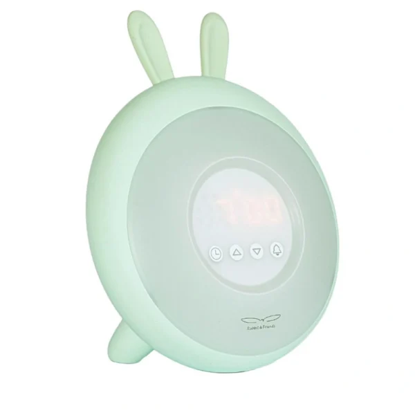 Konijn Lamp met Wekker - Groen - Afbeelding 2