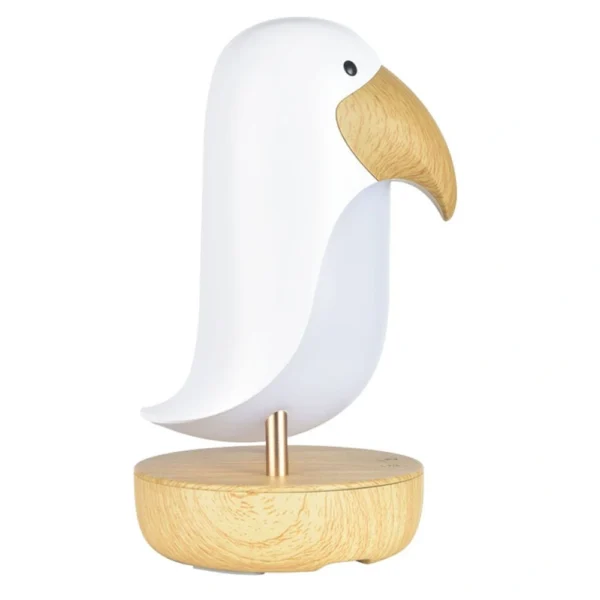 Lamp met Speaker - Witte Vogel - Afbeelding 6